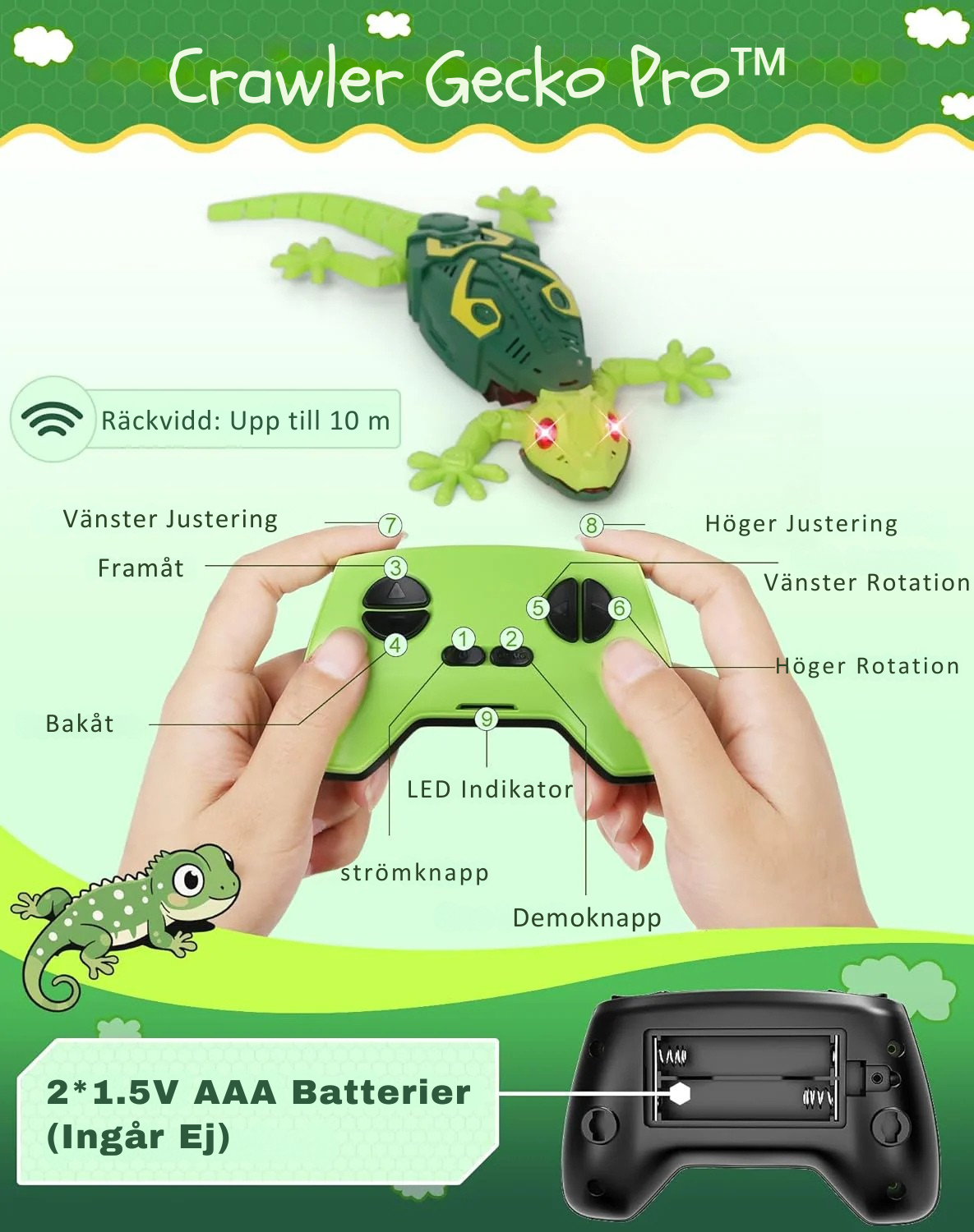 Crawler Gecko Pro™